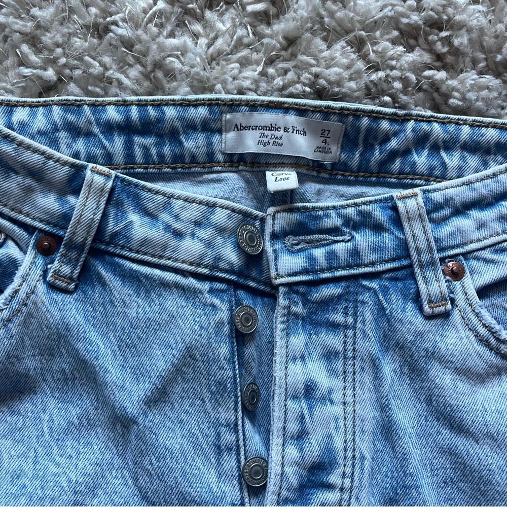 Abercrombie The Dad High Rise Curve Love 4L